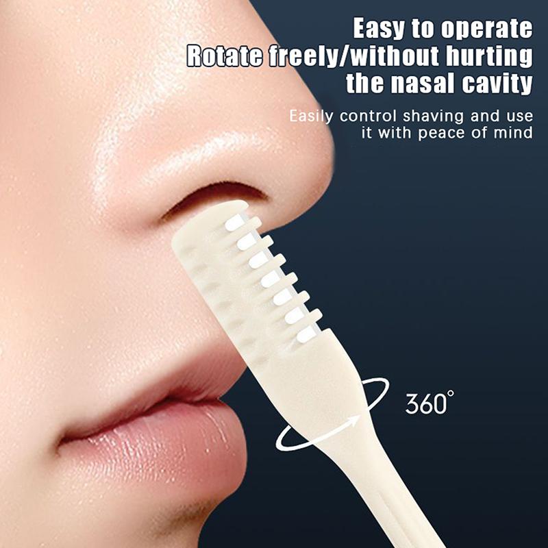 5/10個入り 360 °   回転式鼻毛トリマー 手動 2 - Men'S Grooming Hair Removal のレビューと価格