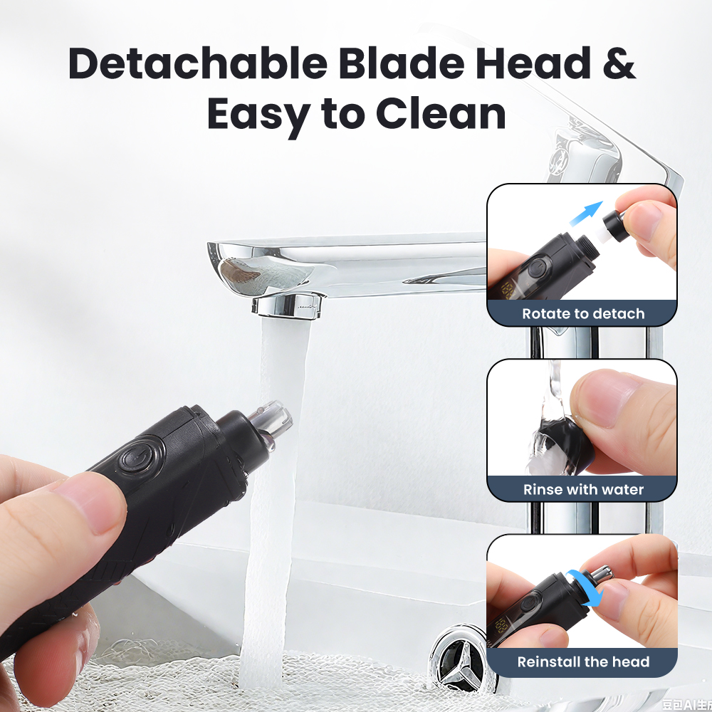 充電式鼻毛トリマーと顔の毛の除去器（男性用）鼻毛シェーバー（ - Men'S Grooming Hair Removal のレビューと価格