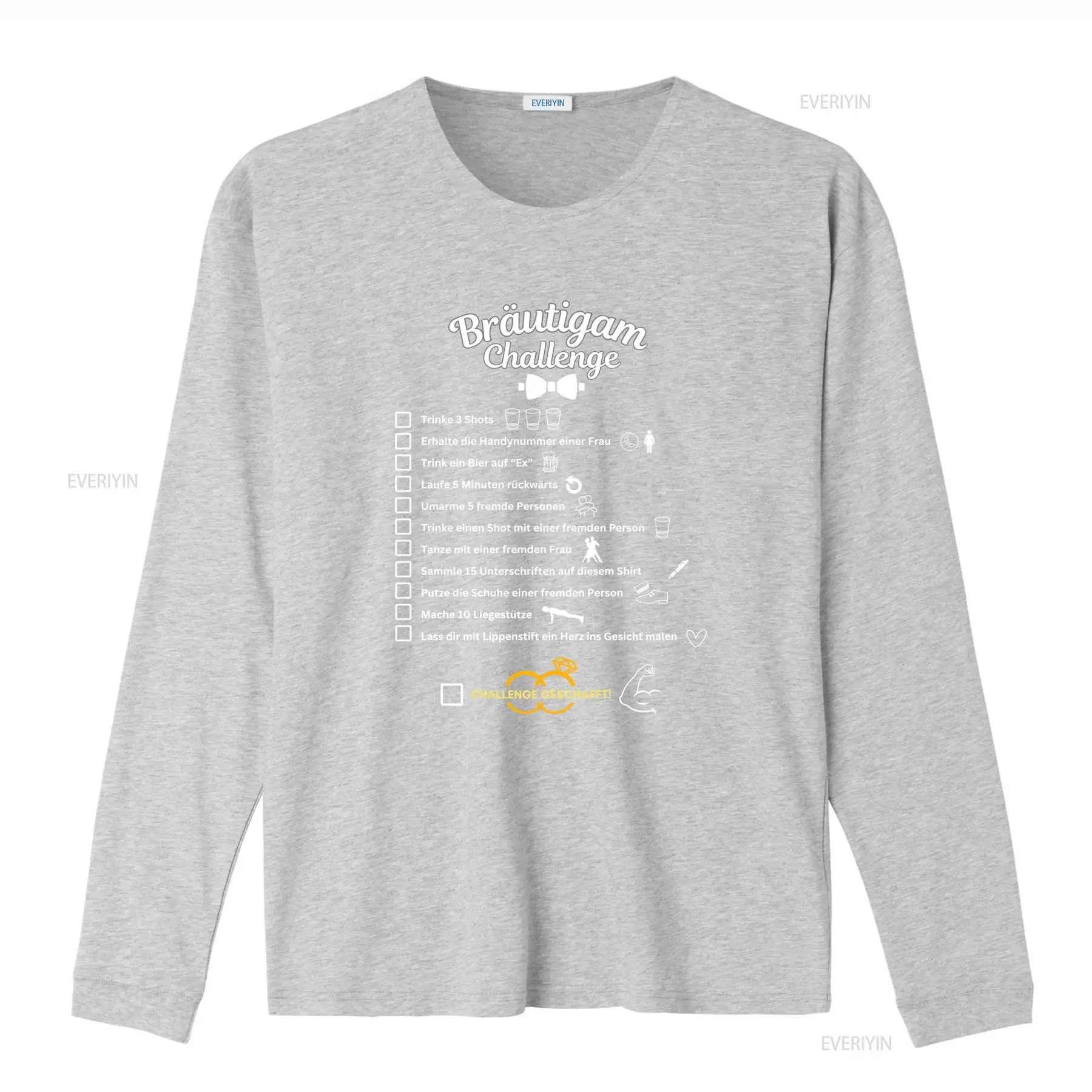 新郎チャレンジ Tシャツ 男性用 面白い独身者パーティーのタ - Men'S Grooming Ideas のレビューと価格